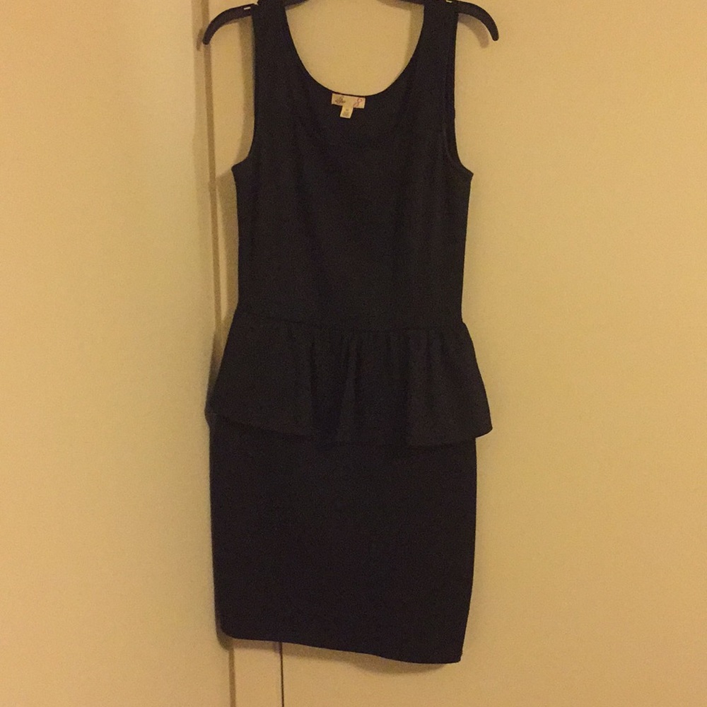 Short black dress